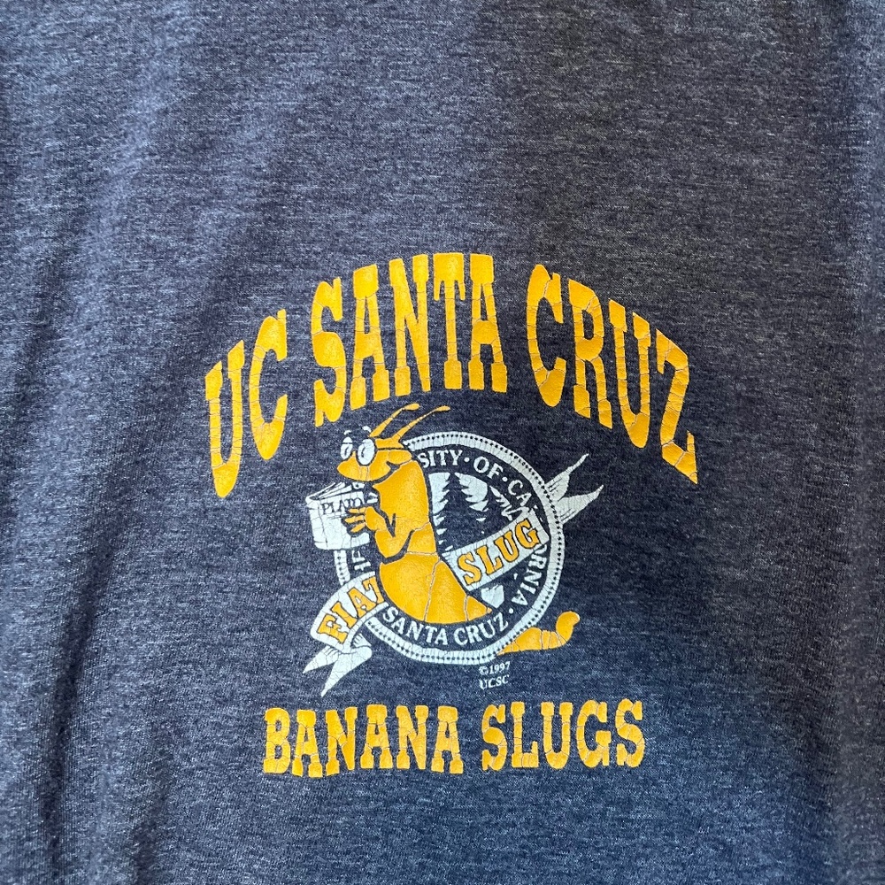 UC Santa Cruz banana slug t-shirt
